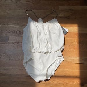 NWT Vince camuto white bathing suit